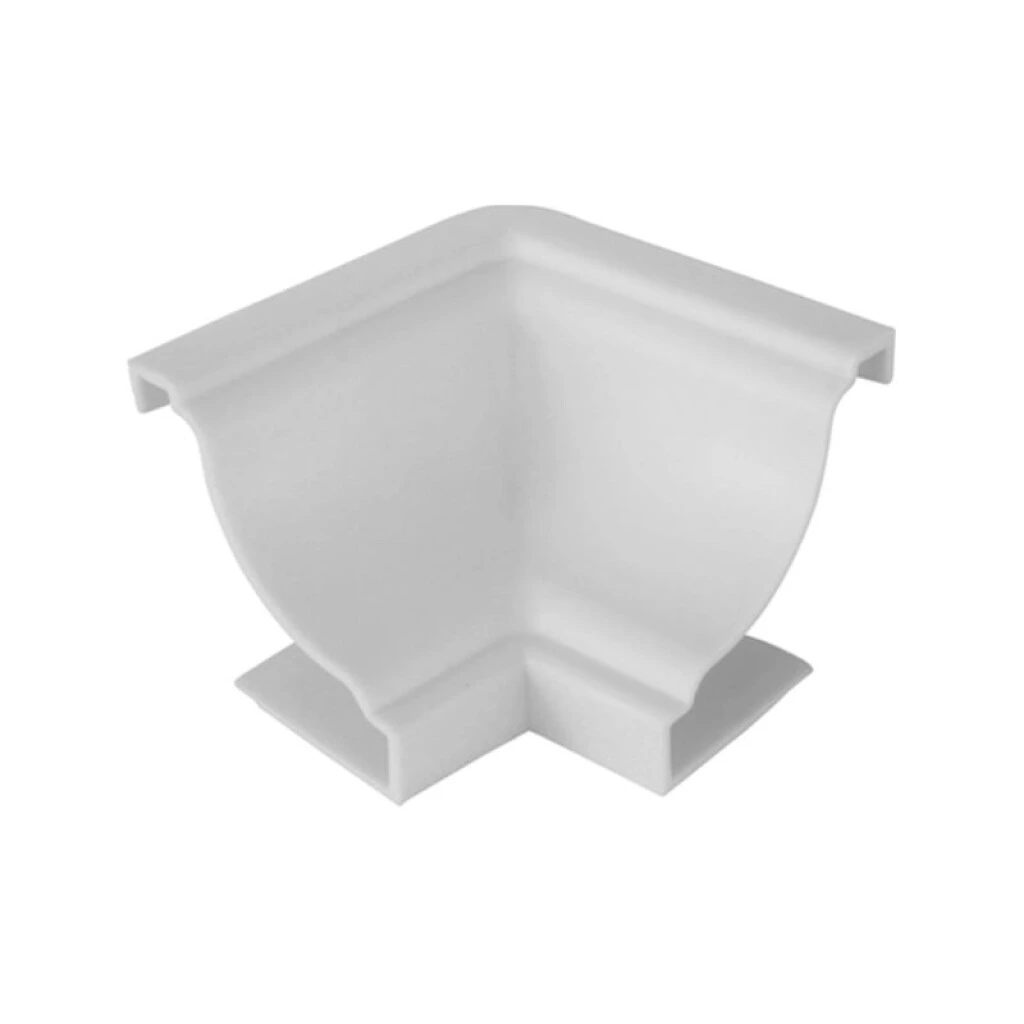 ESQUINERO PVC INTERNO PARA 1/2 CAÑA FINA - BLANCO