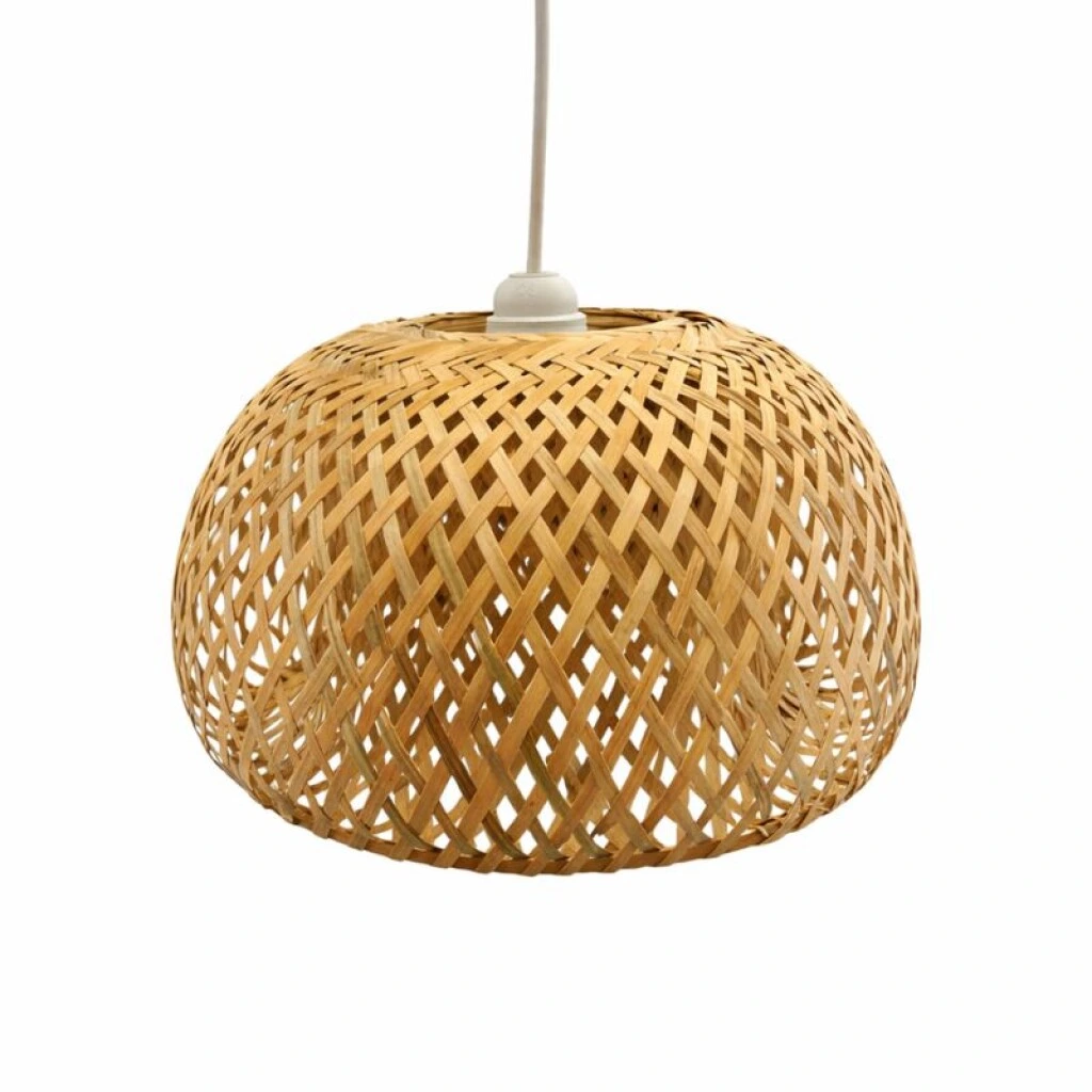 LAMPARA DE COLGAR EN BAMBU 26 CM