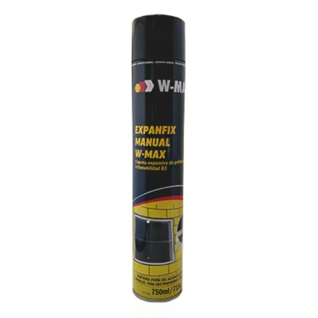 ESPUMA POLIURETANO CON CANULA 750 ML W-MAX - WURTH