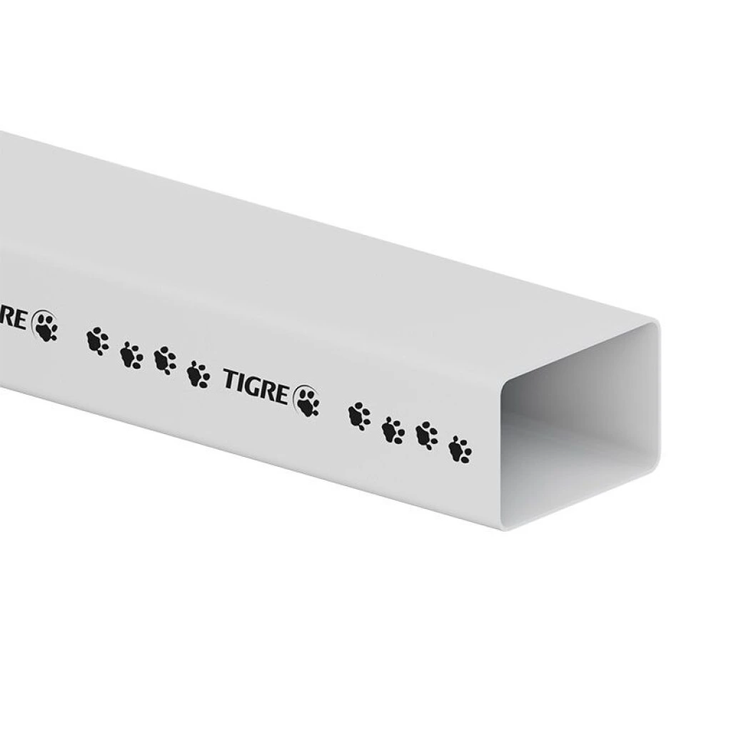 TUBO RECTANGULAR STYLE 100 X 65 MM X 3 MT - TIGRE