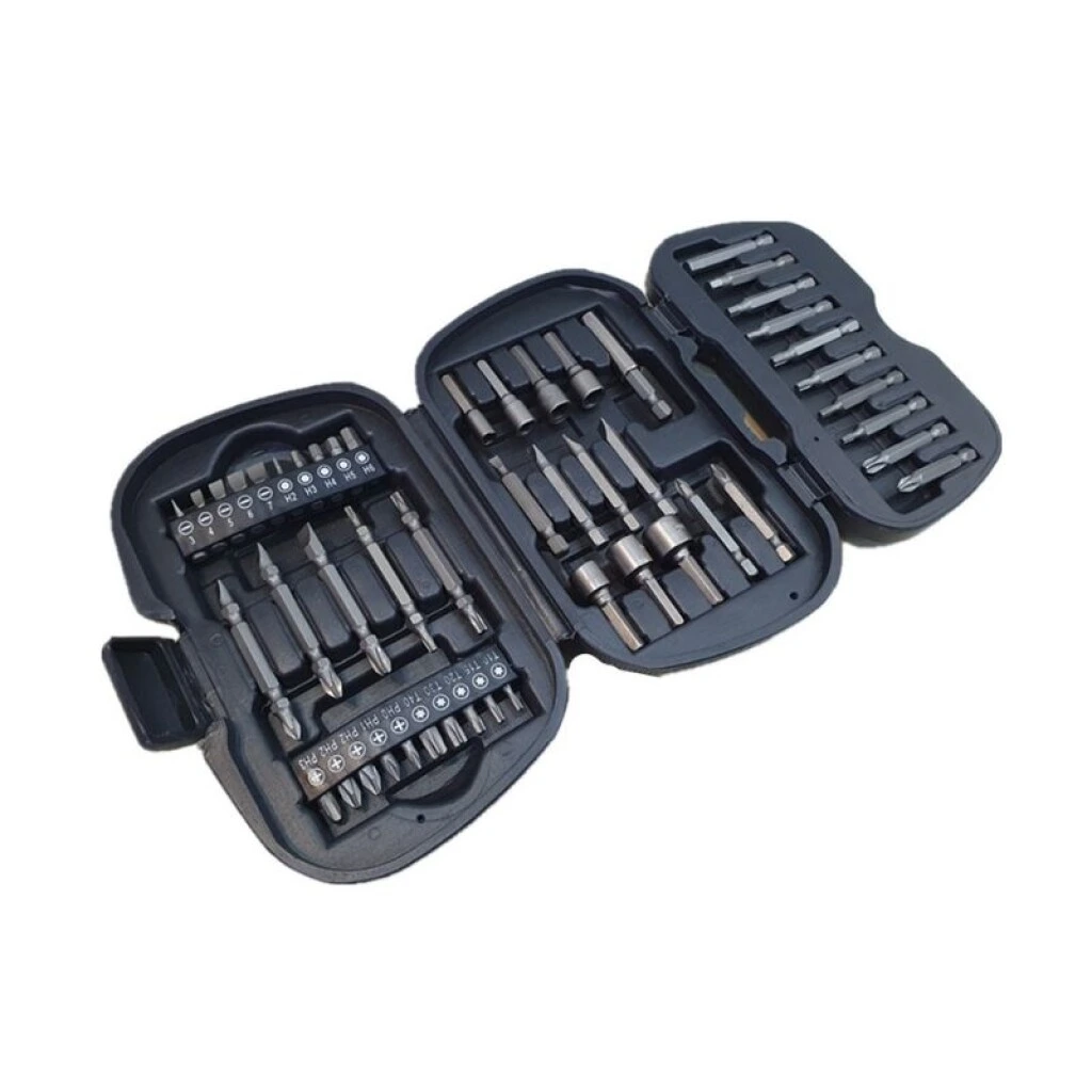 KIT PUNTAS DADOS Y EXTENCIONES 49 PIEZAS - KAMASA