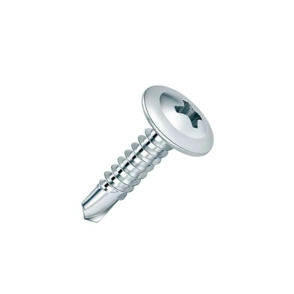 TORNILLO T1 PUNTA MECHA 8 X 1/2" - 100 UNIDADES
