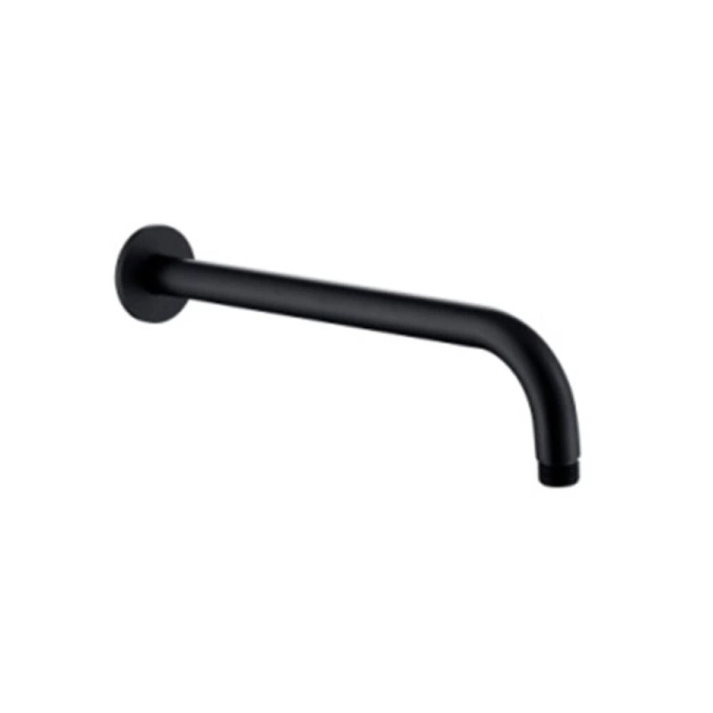 BRAZO DUCHA 30 CM ACERO - NEGRO