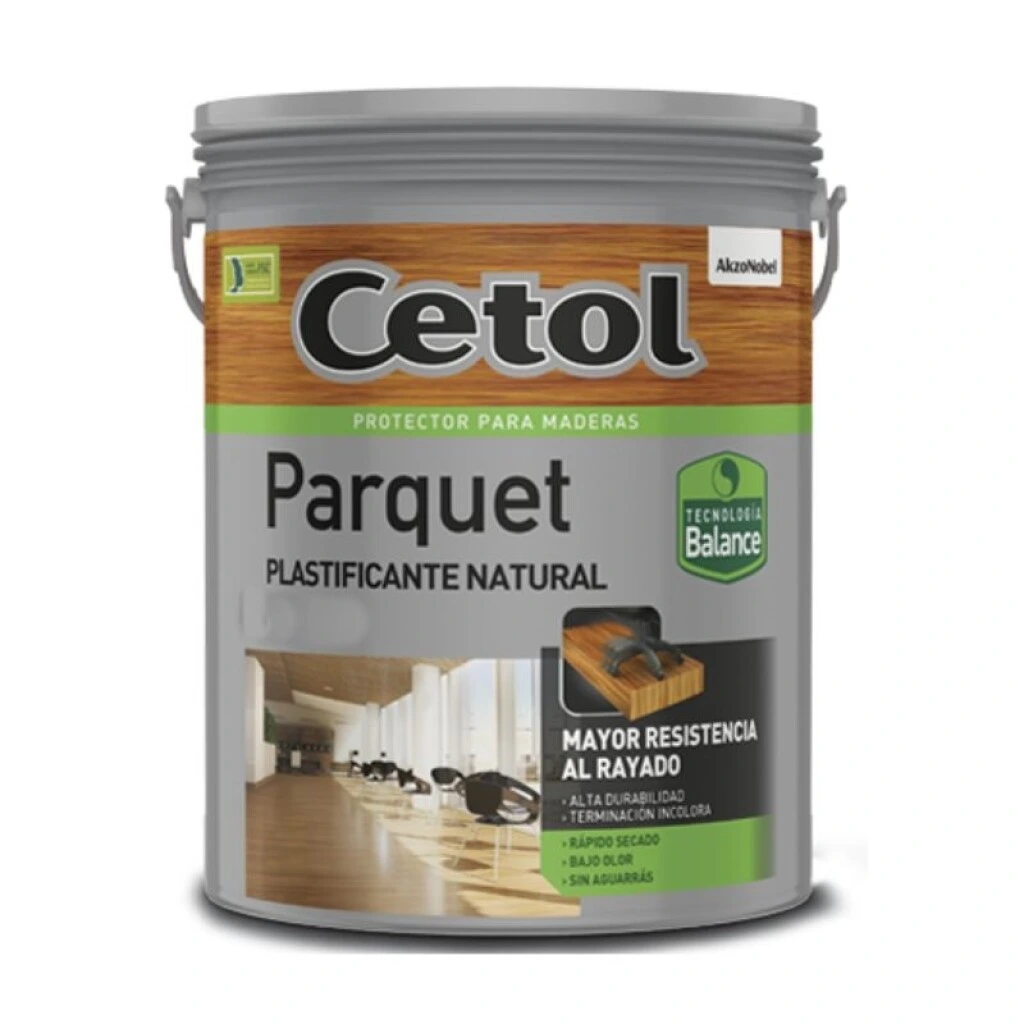 CETOL PARQUET BALANCE PLASTIFICANTE NATURAL BRILLANTE 1 LT