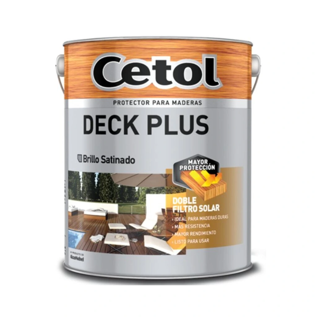 CETOL DECK PLUS NATURAL 4 LT