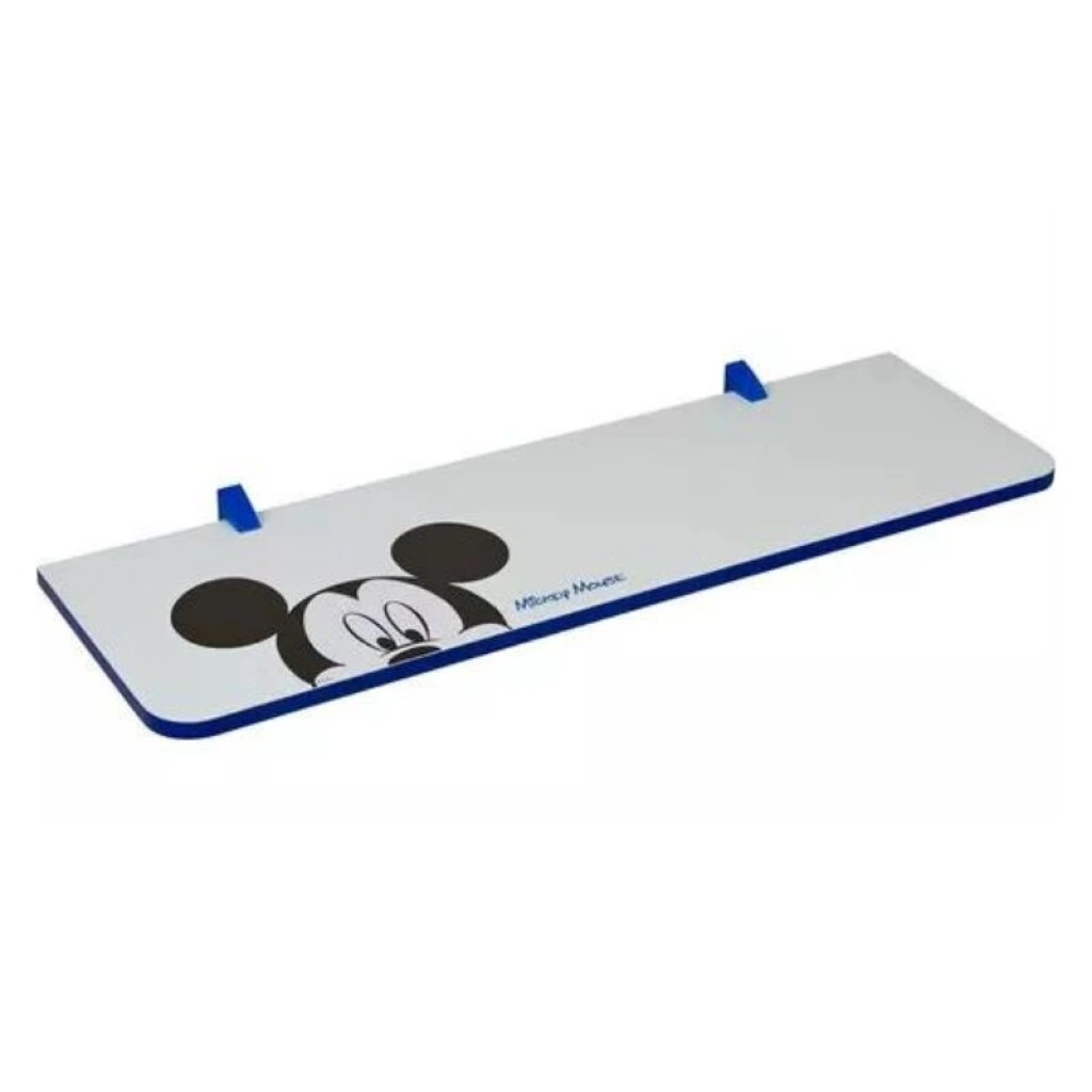 ESTANTE MICKEY MOUSE 1.5 X 25 X 60 CM BLANCO/AZUL