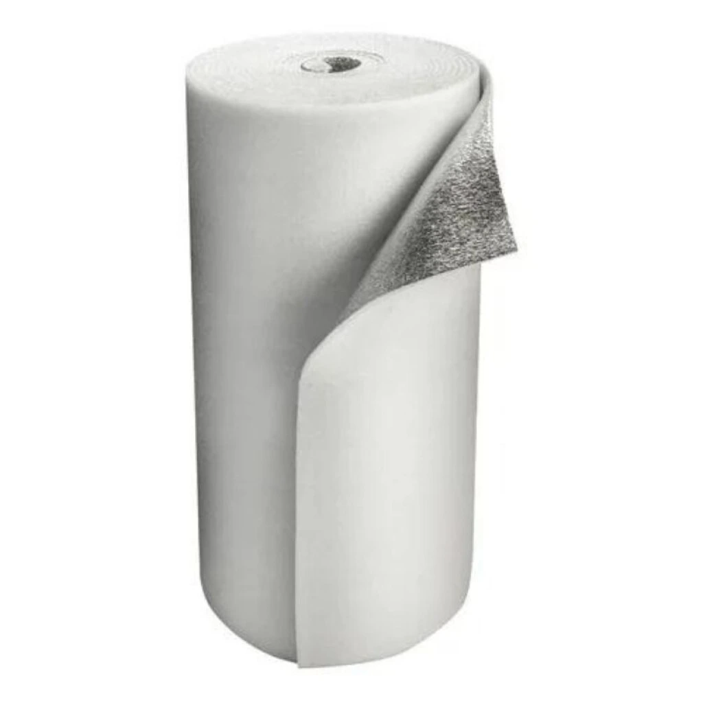 MEMBRANA AISLANTE RUFI DE POLIETILENO 10 MM CON ALUMINIO - 20 X 1 MT