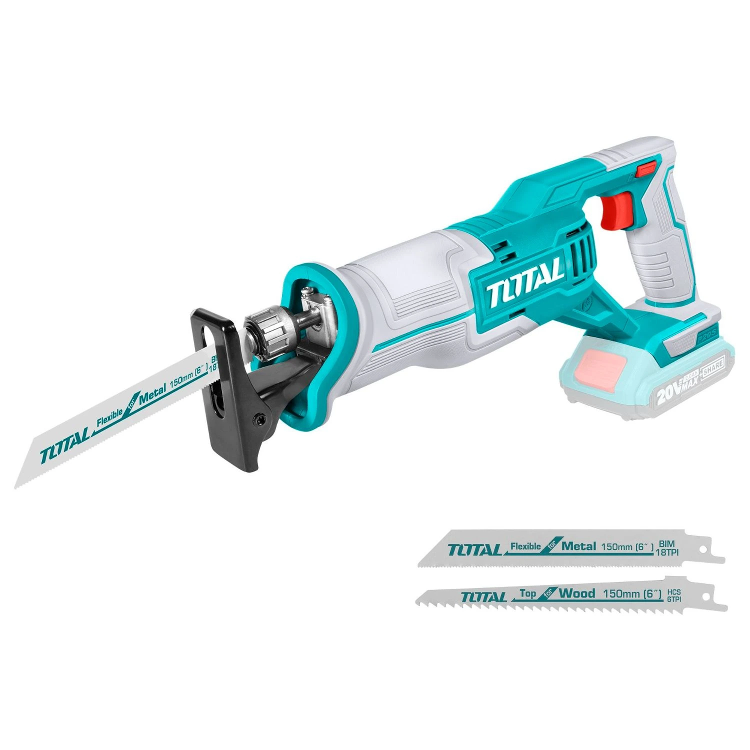 Sierra Sable Inalámbrica Total – 20v
