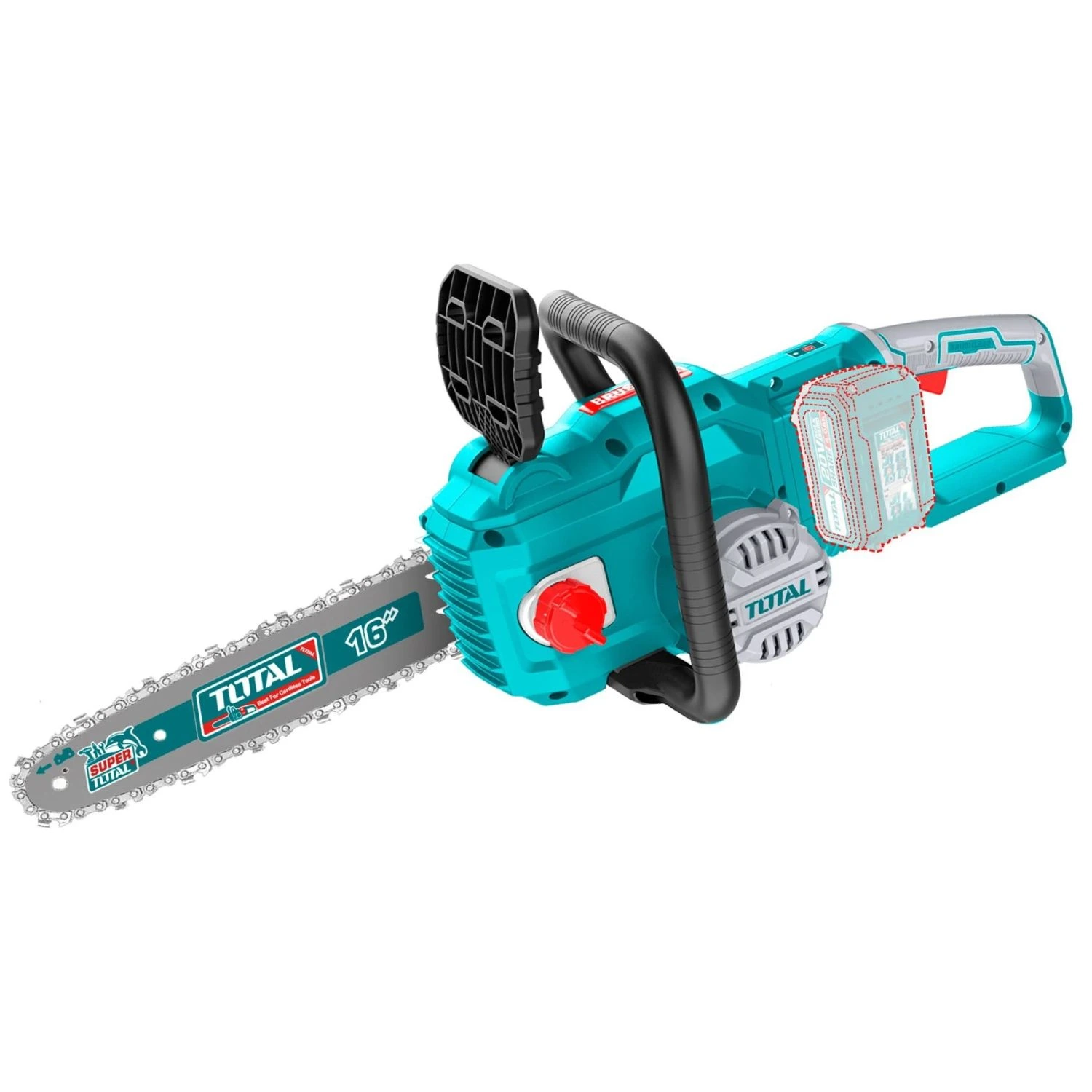 Motosierra A Batería 16″ Total – 40v