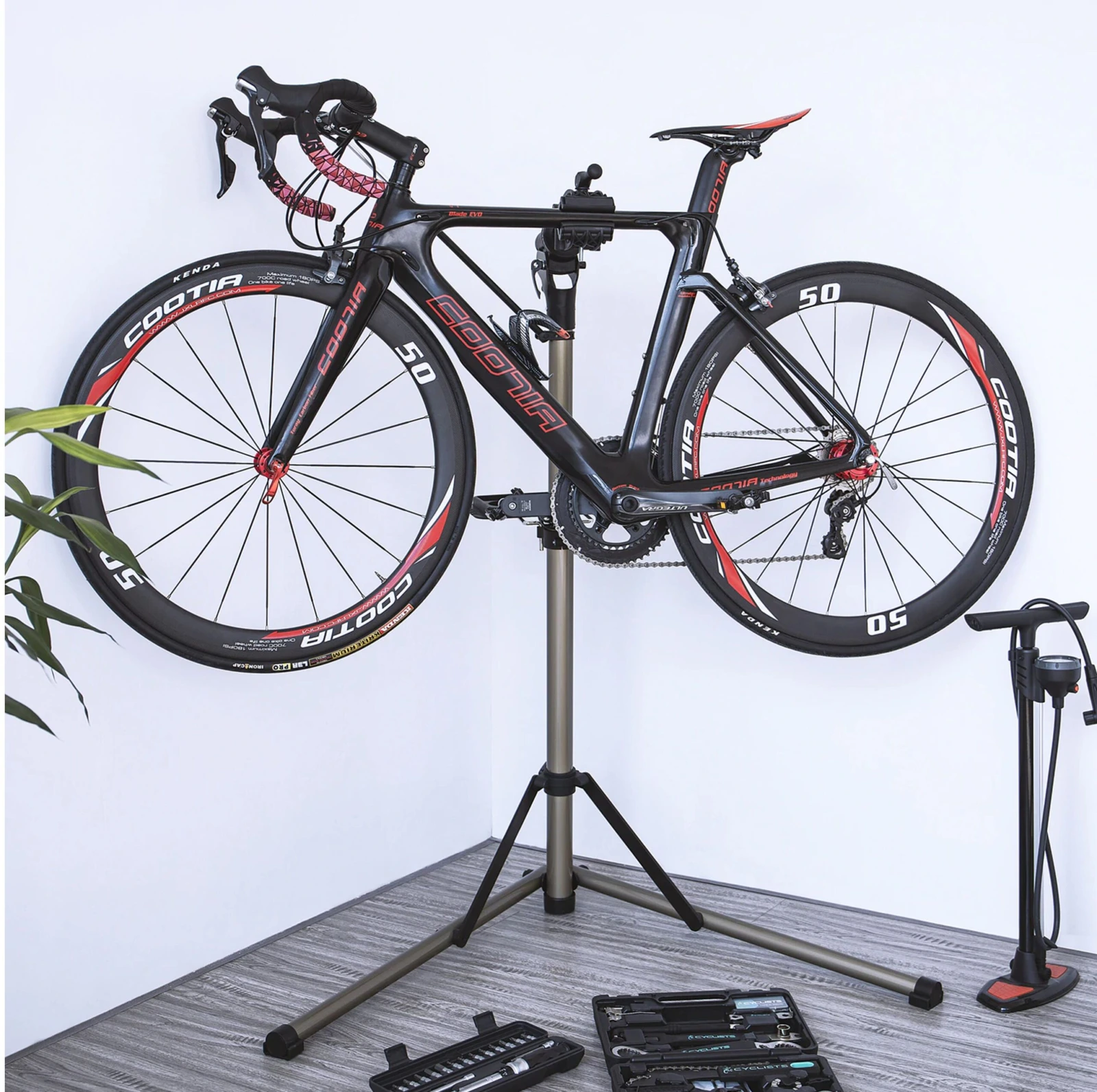 Soporte de Reparación y Mantenimiento de Bicicletas HS-X006RL ZUBA