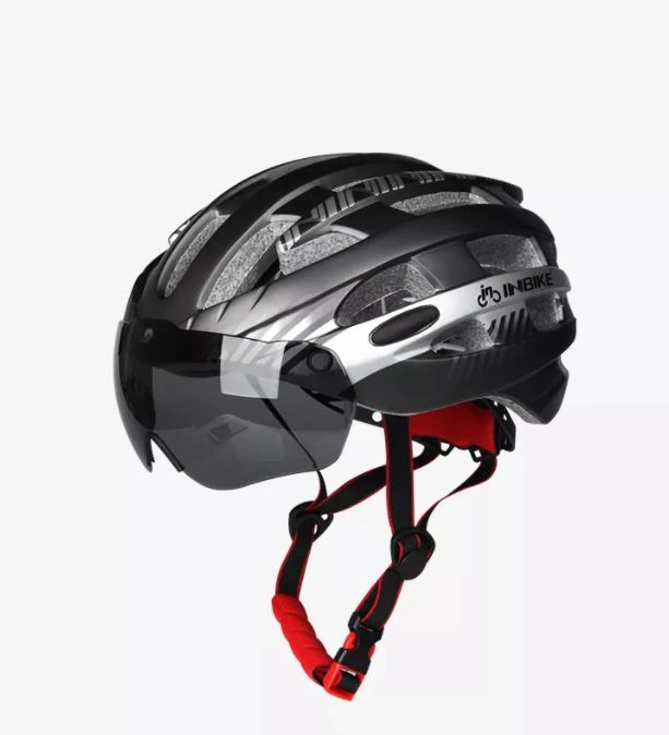 Casco Bicicleta Ultraligero Carretera Montaña con Lente MX-3 INBIKE