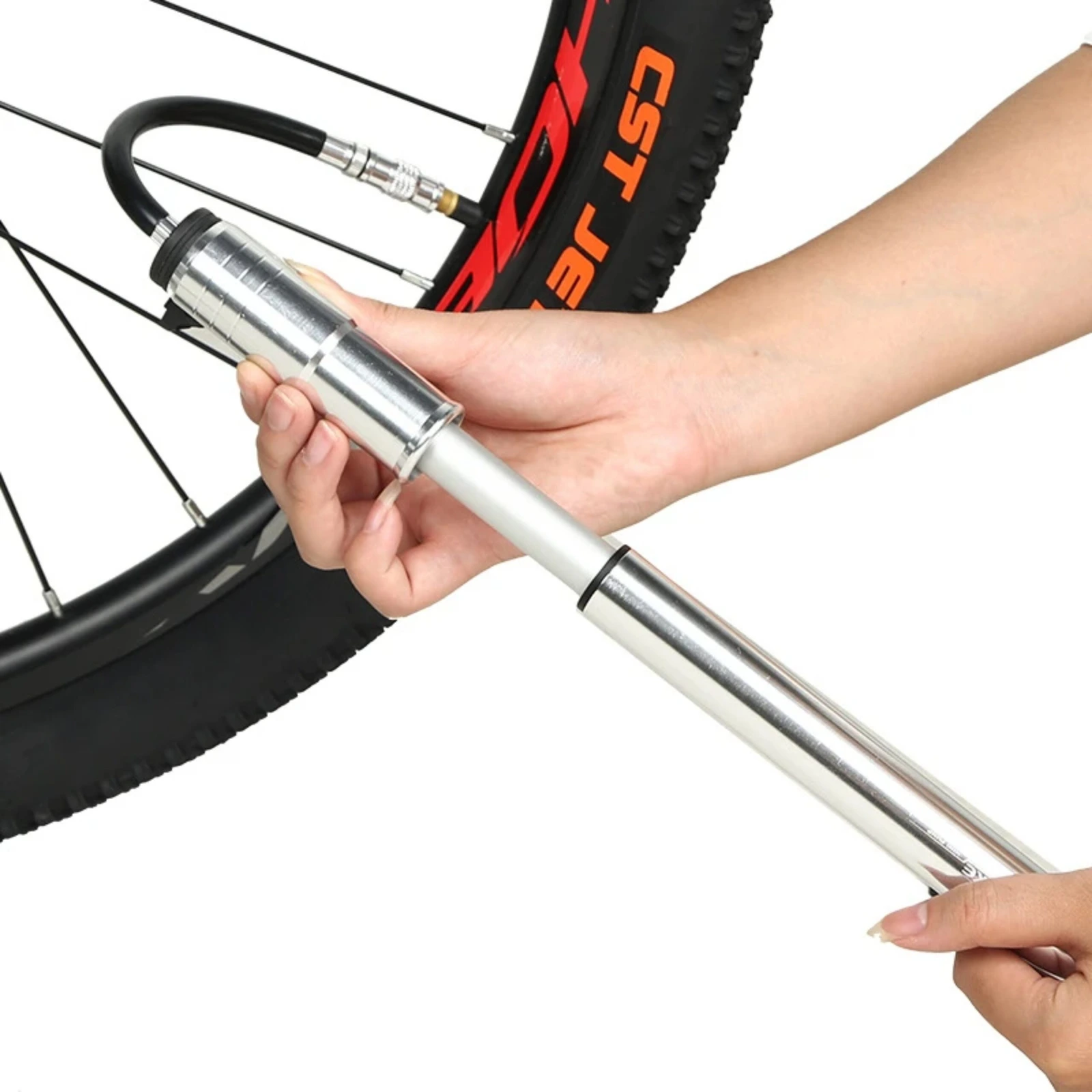 Inflador Bicicicleta Pelota aluminio Inbike MP322