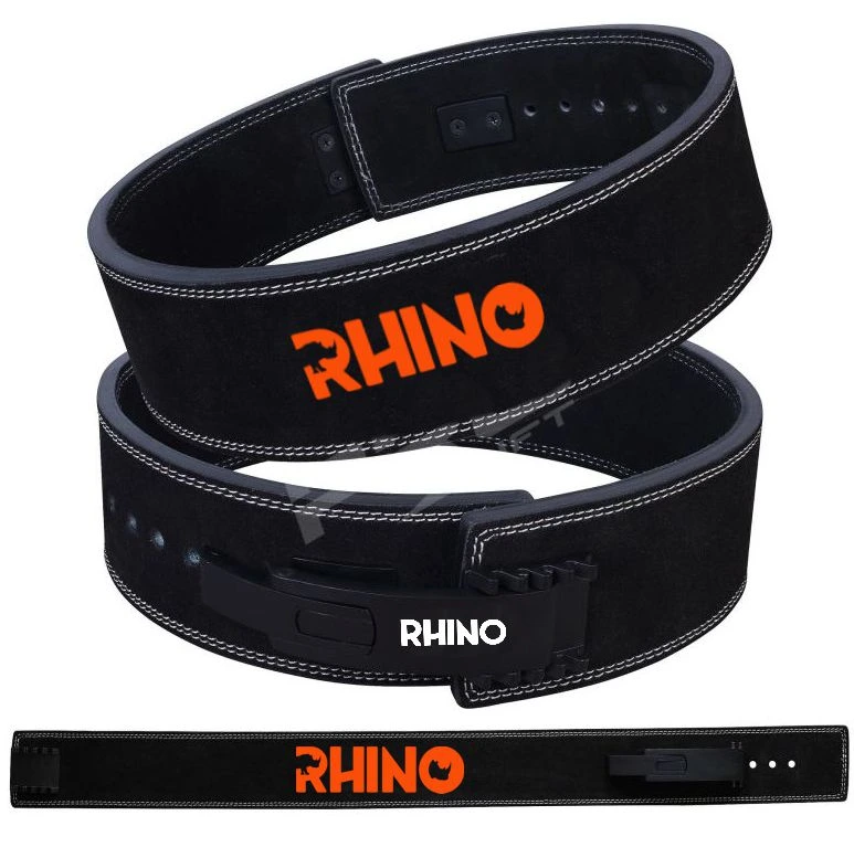 Cinturon Crossfit Levantamiento y Fuerza Profesional RHINO