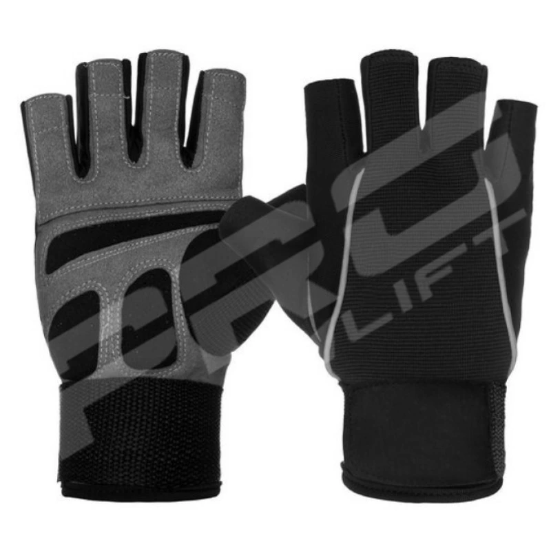 Guantes Guantillas Pesas Crossfit Gym Musculación Negro