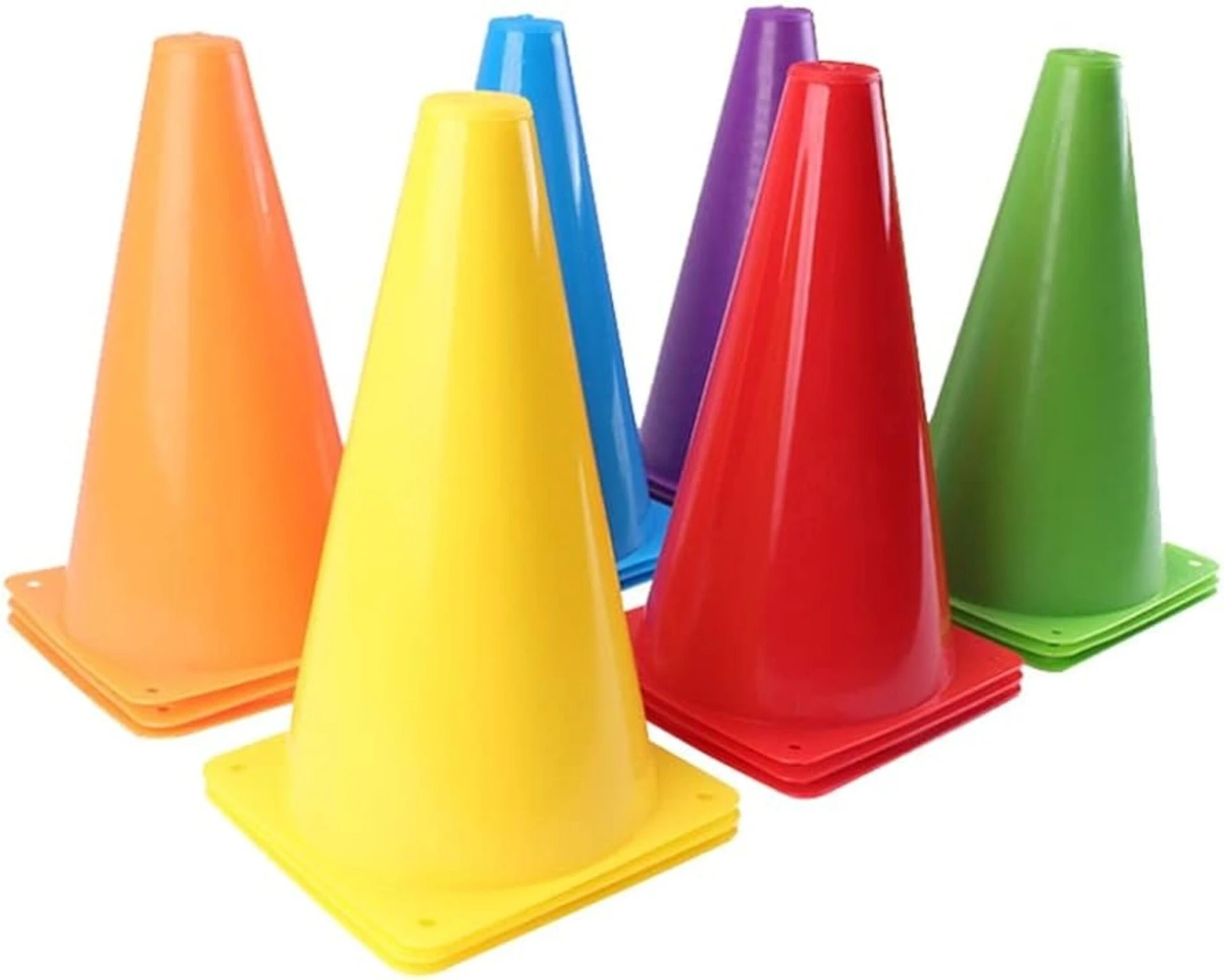 Conos Para Entrenamiento Fútbol, Hockey Fitness Gimnasio x10