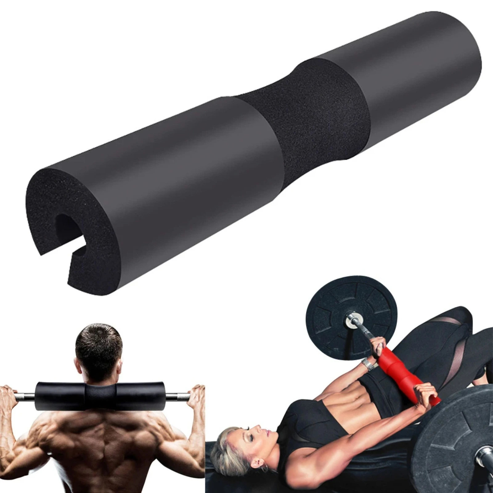 Almohadilla descanso Barra Protege Hombros  Crossfit Gym