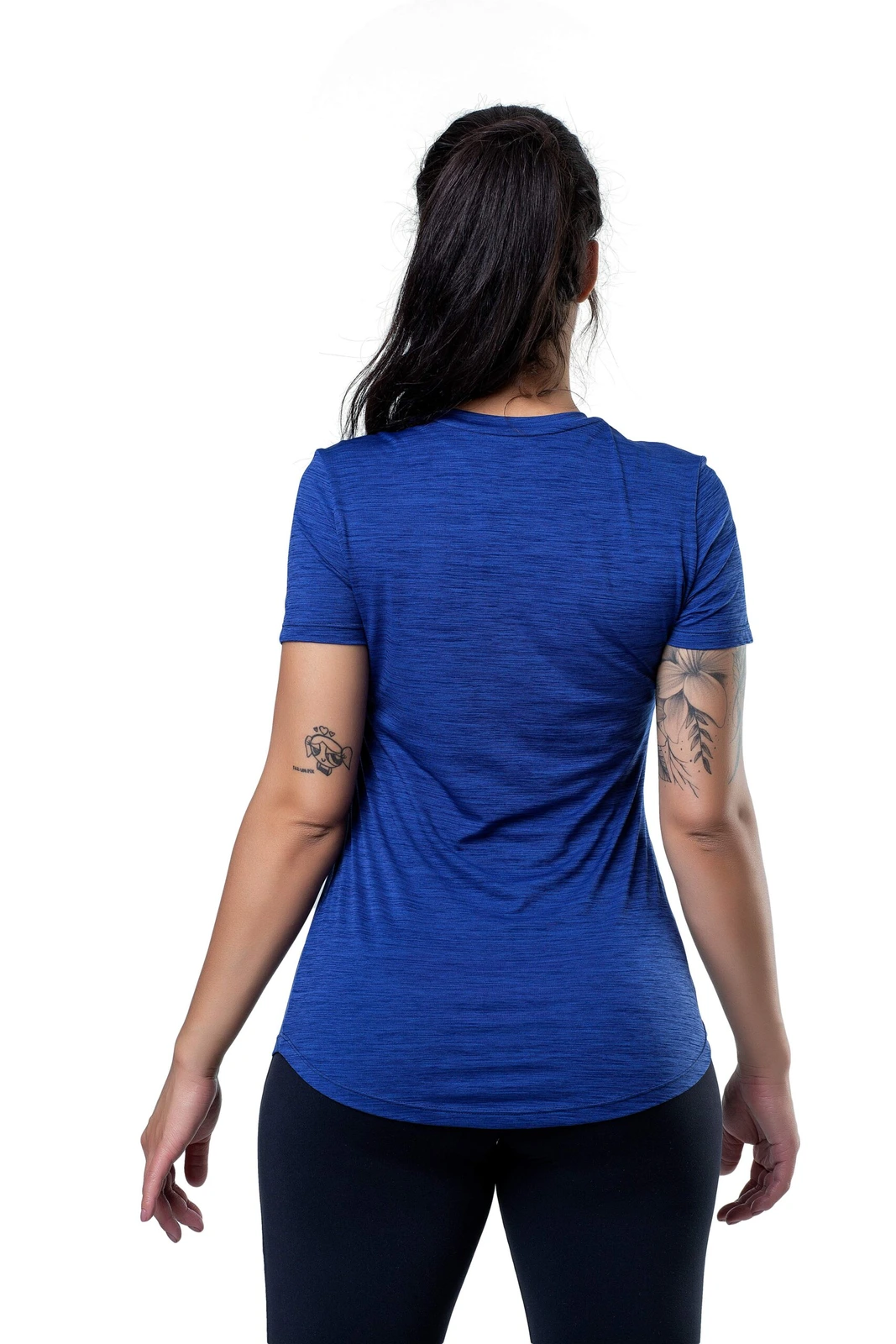 Remera Dama Correr Running – Gym – Crossfit en Poliamida y Bioamida ELITE