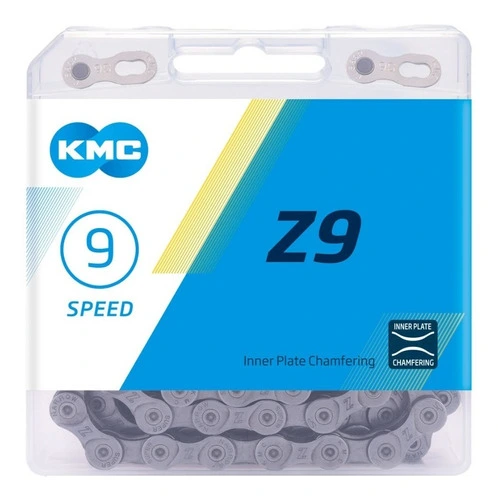 Cadena Bicicleta Z9 1/2″ x11 / 128″ 9 Velocidades Shimano KMC