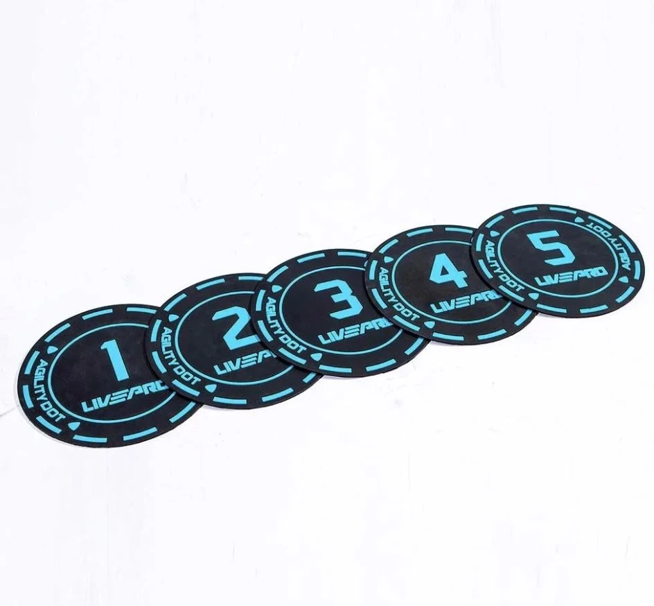 5 Platos de Agilidad Entrenamiento Deporte Fitness LIVEPRO
