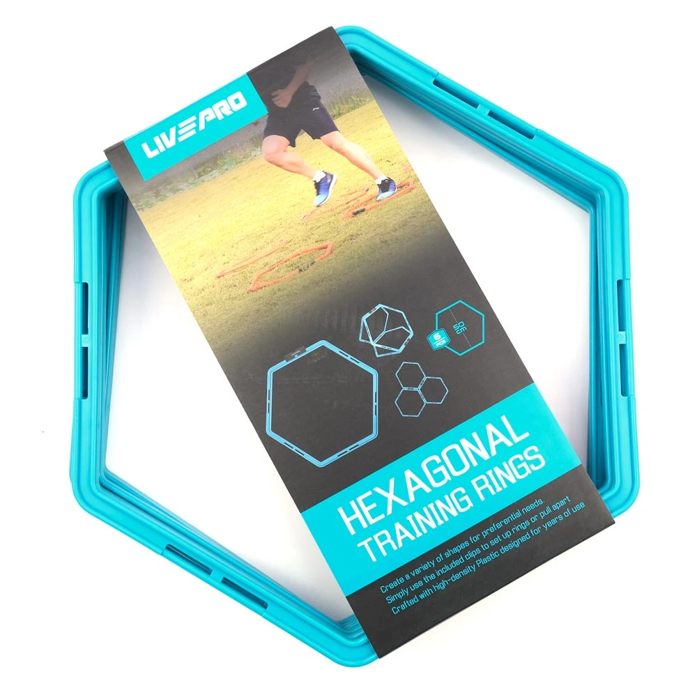 Hexágono Panel Entrenamiento Coordinación Dinámica Fútbol LIVEPRO