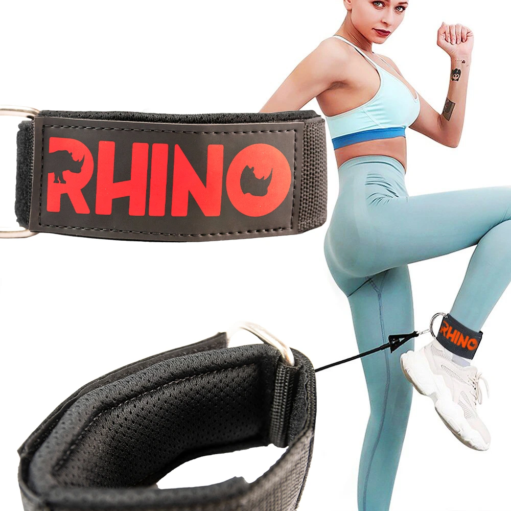 Tobillera para Polea maquina acolchonada RHINO