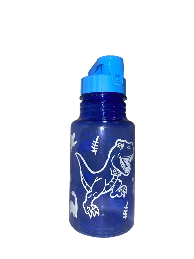 Botella Infantil de 450ml Diseño Dinosaurio Libre BPA Reciclable