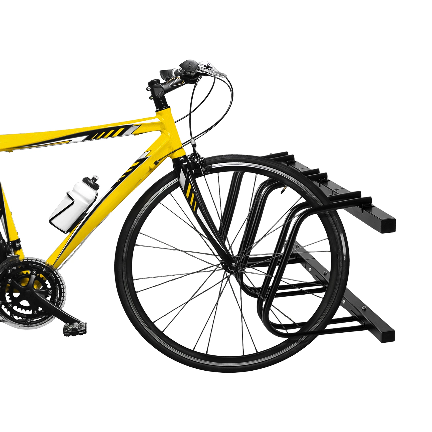 Soporte Estacionamiento HS-T039A 2 Bicicletas Ampliable Piso o Pared ZUBA