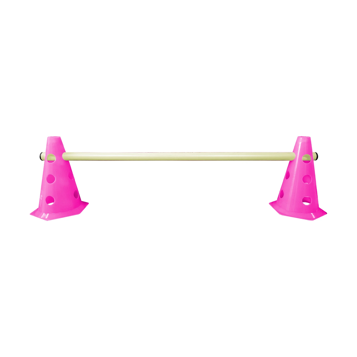 Kit Set Entrenamiento 1 Bastón 80cm 2 Conos 24cm Fútbol Funcional NEON KALLANGO