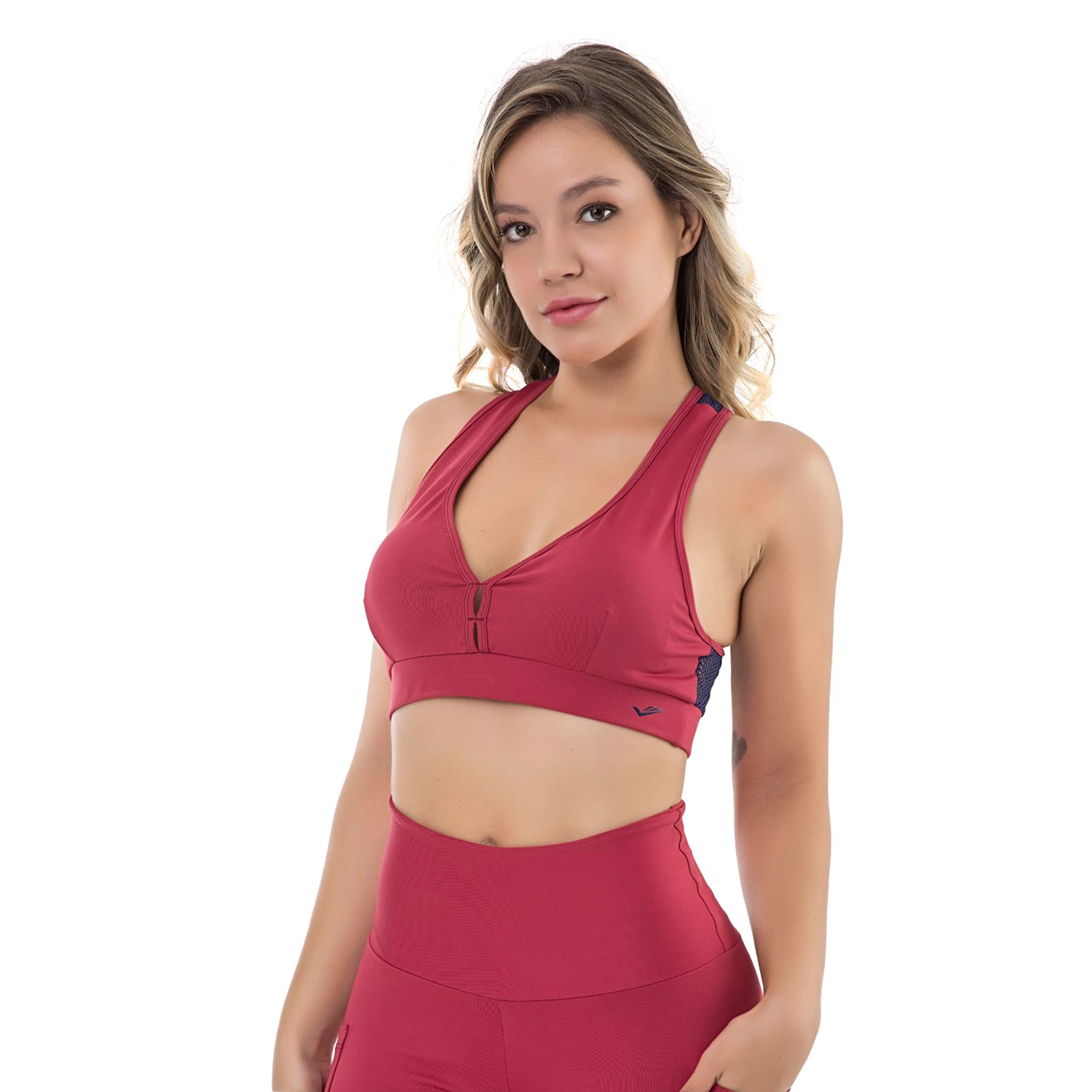 Top Deportivo Flexible Fitness Espalda Nadador UV50+ ELITE