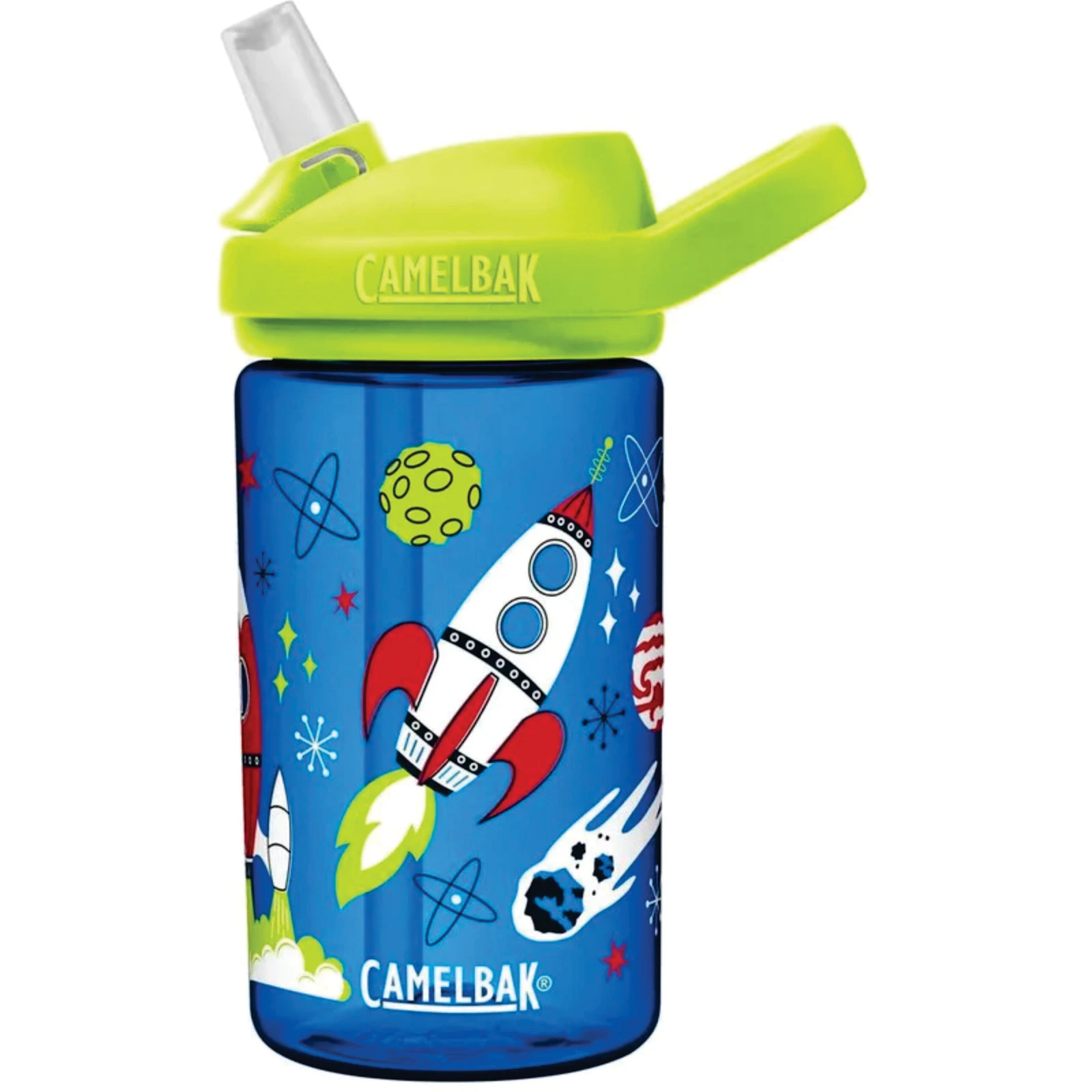 Botella Eddy+ Plus Kids Cohete en Espacio Niños 400ML CAMELBAK