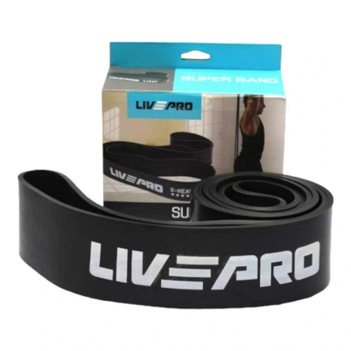 Super Bandas Entrenamiento Gym Látex Funcional XL LIVEPRO