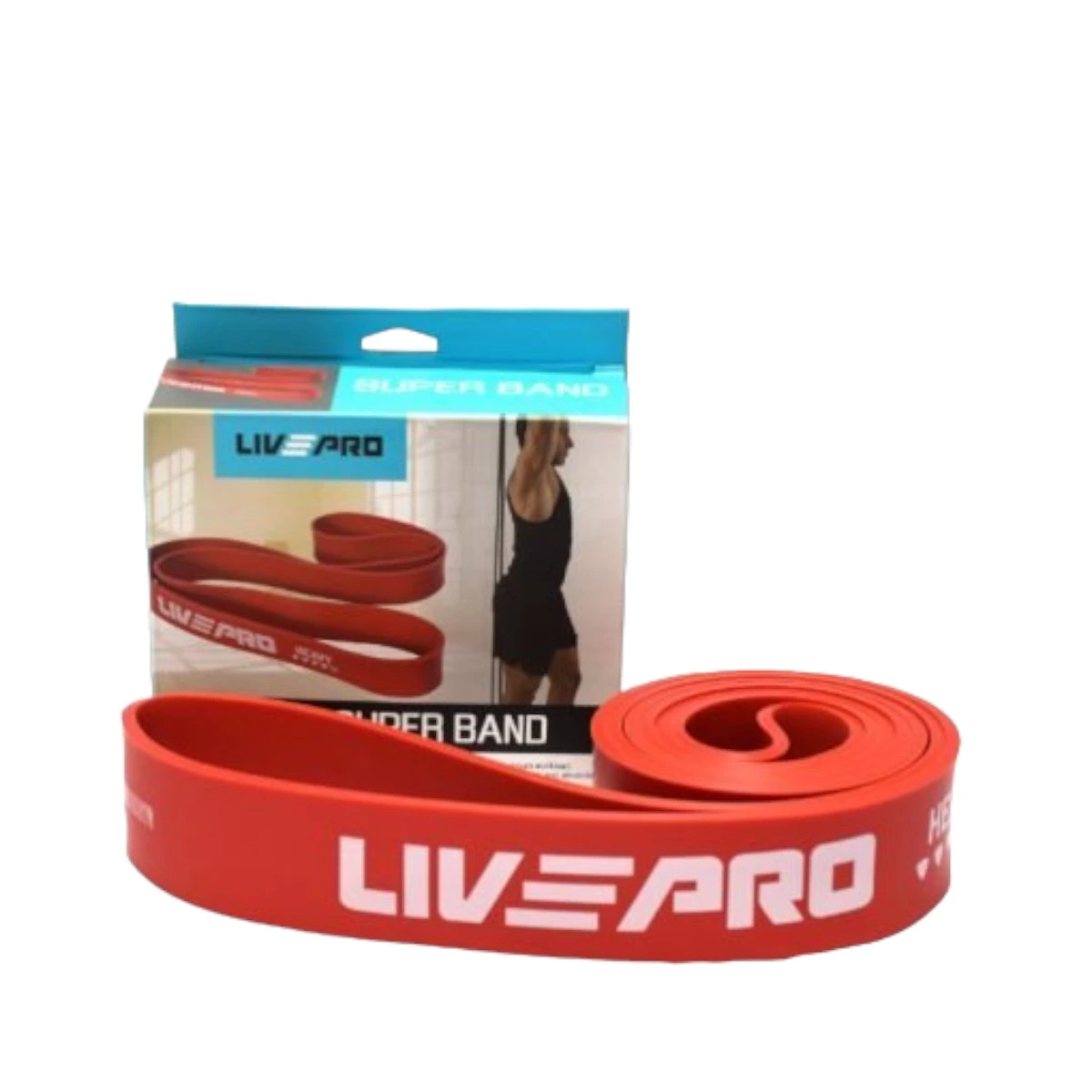 Super Bandas Entrenamiento Gym Látex Funcional L LIVEPRO