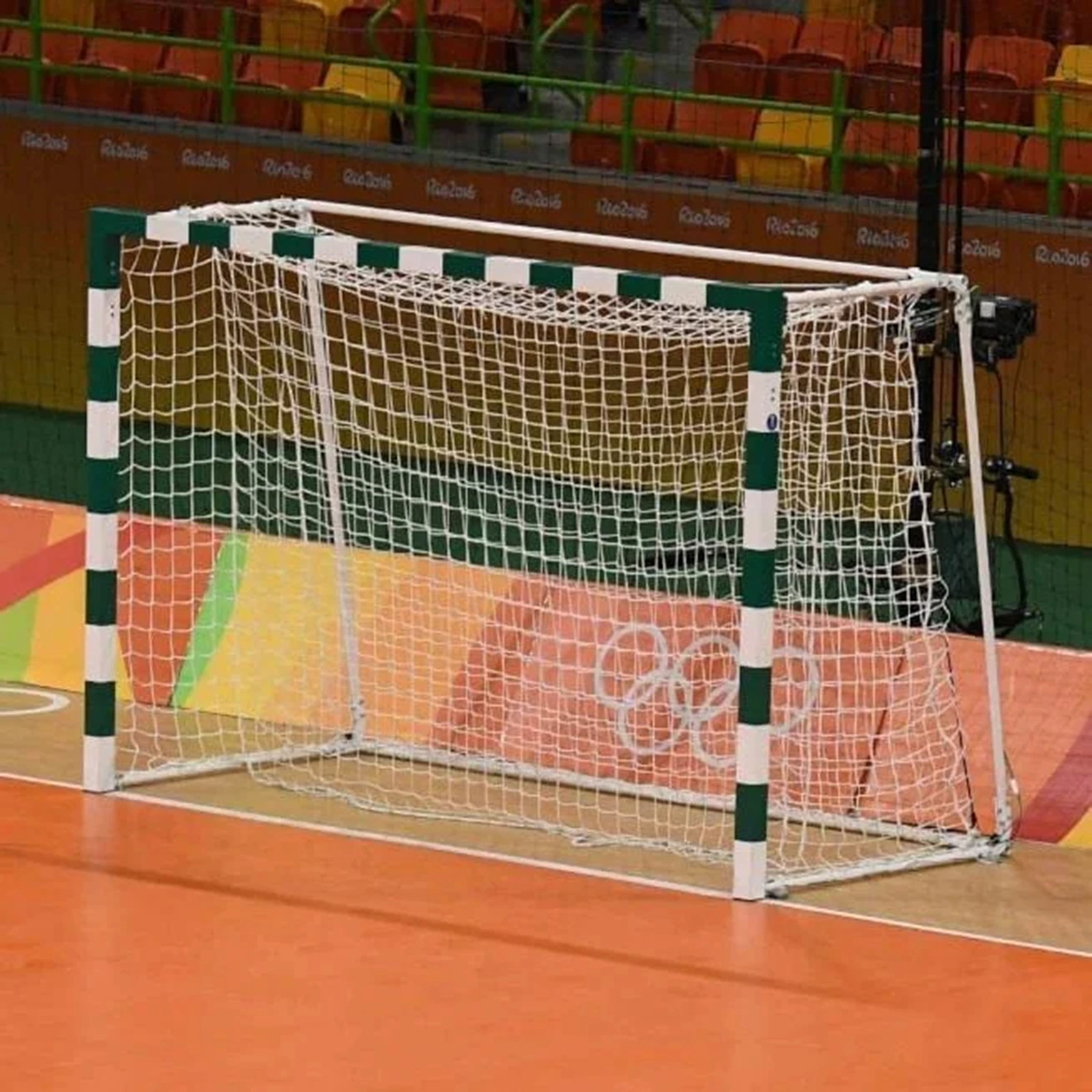 Par Redes Arco 4mm Fútbol 5/sala Handball 3,2×2,1m Seda GISMAR