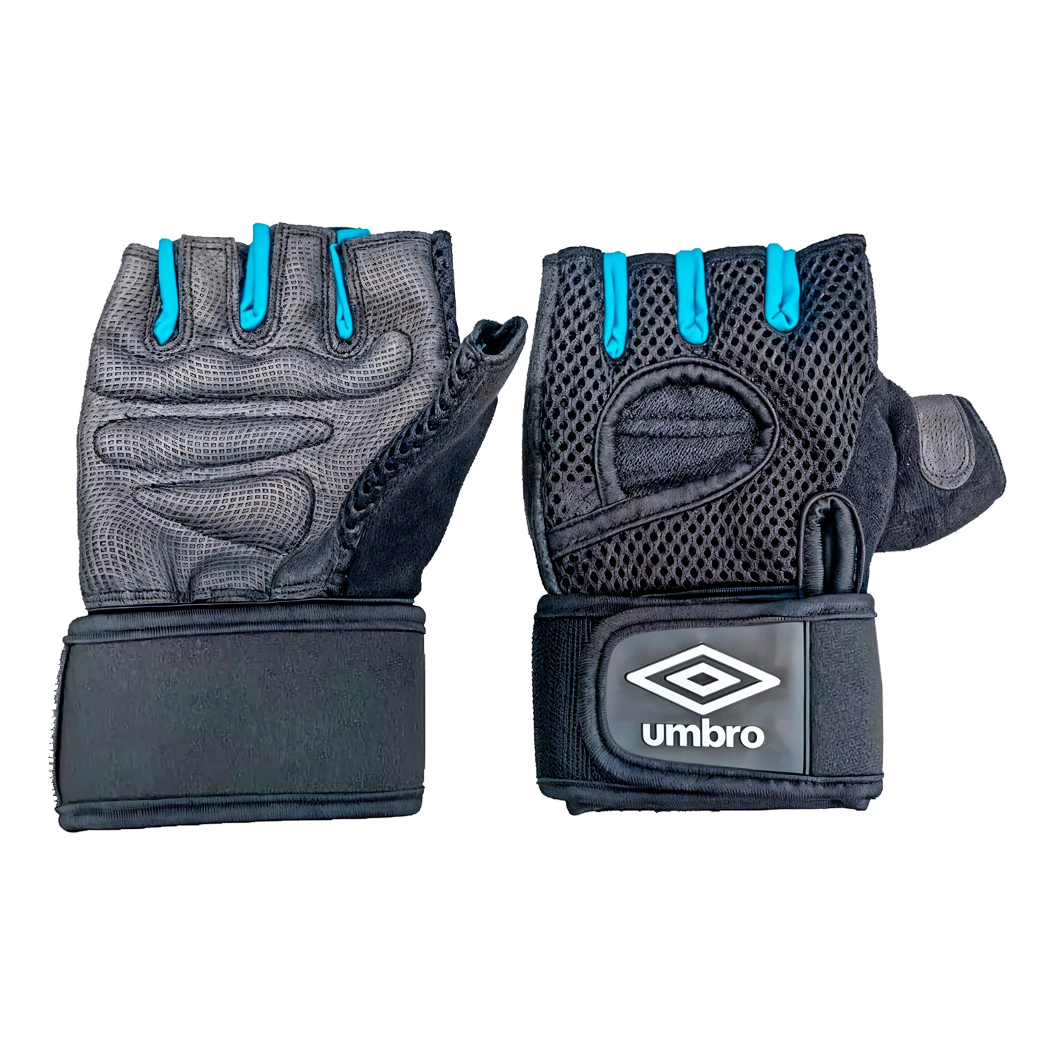 Guante Gym Advance Azul – Ejercicio y Musculación UMBRO