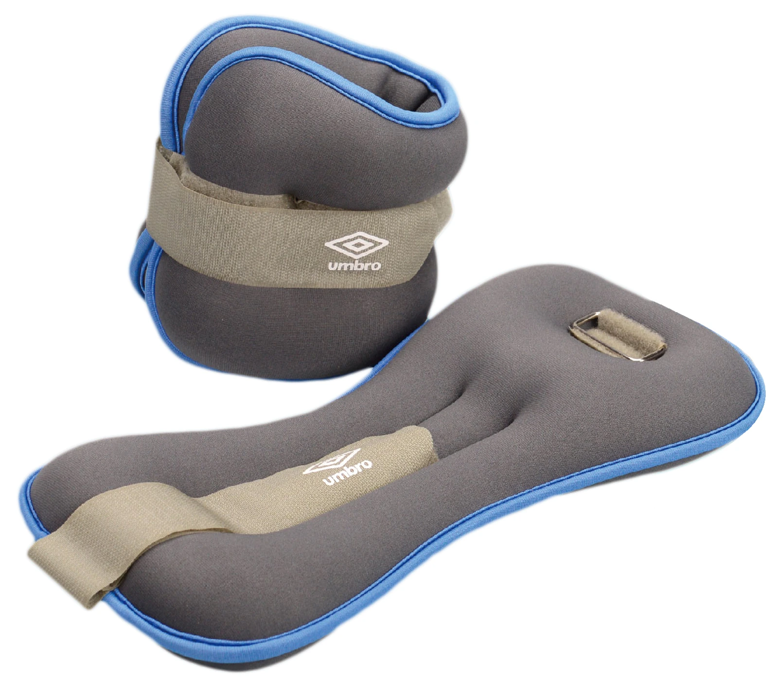Tobi Pesas 2kg PRO X2 Muñequera Velcro Entrenamiento UMBRO