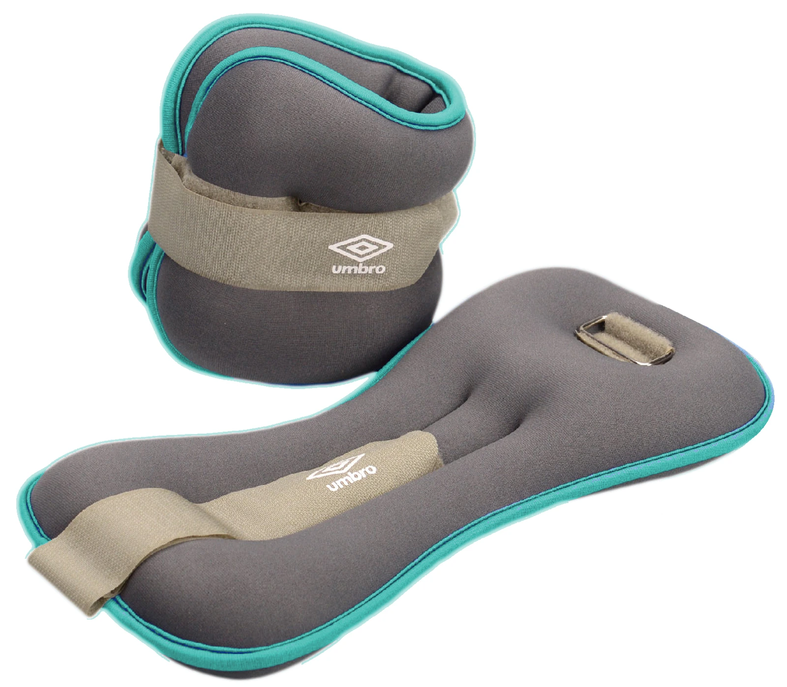 Tobi Pesas 1kg PRO X2 Muñequera Velcro Entrenamiento UMBRO