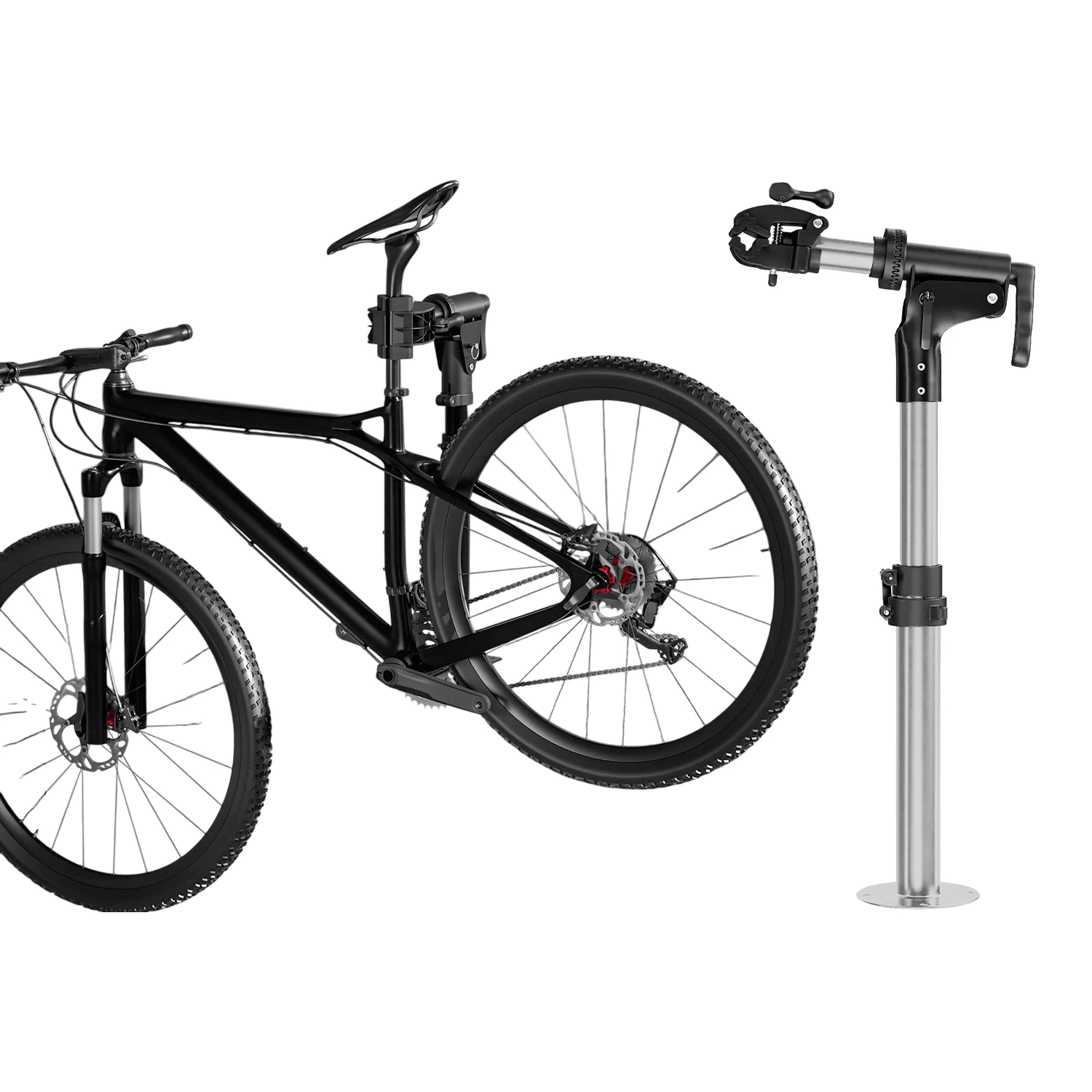 Soporte Stand Reparación de Bicicletas 58-94cm Rotación 360° ZUBA