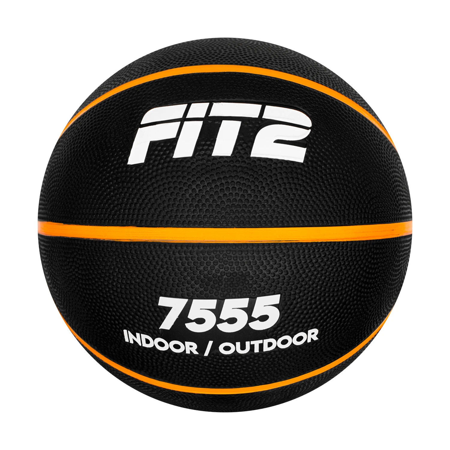 Pelota Básquet Goma N7 500g Basketball para Exterior FIT2