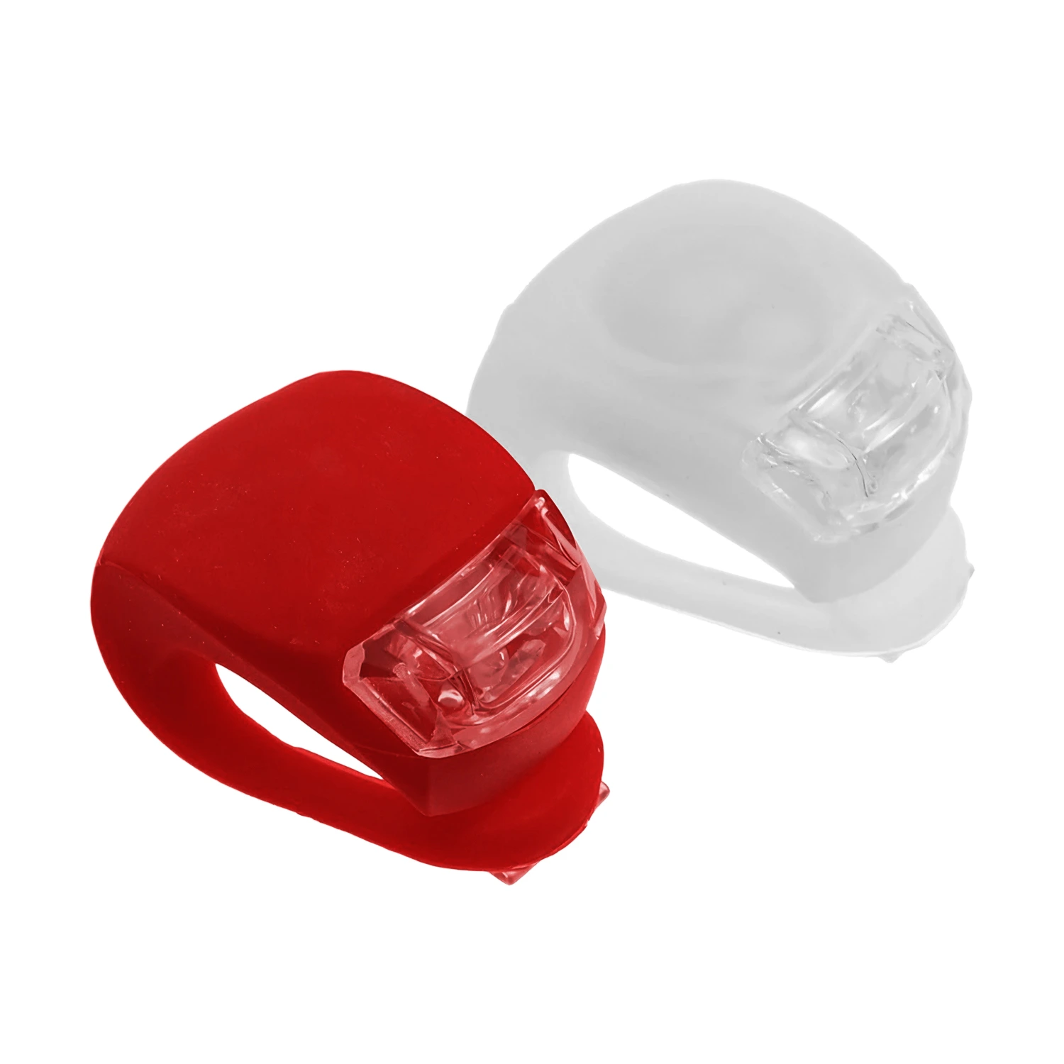 Pack de Luces LED para Bicicleta de Silicona Delantera y Trasera TPUY