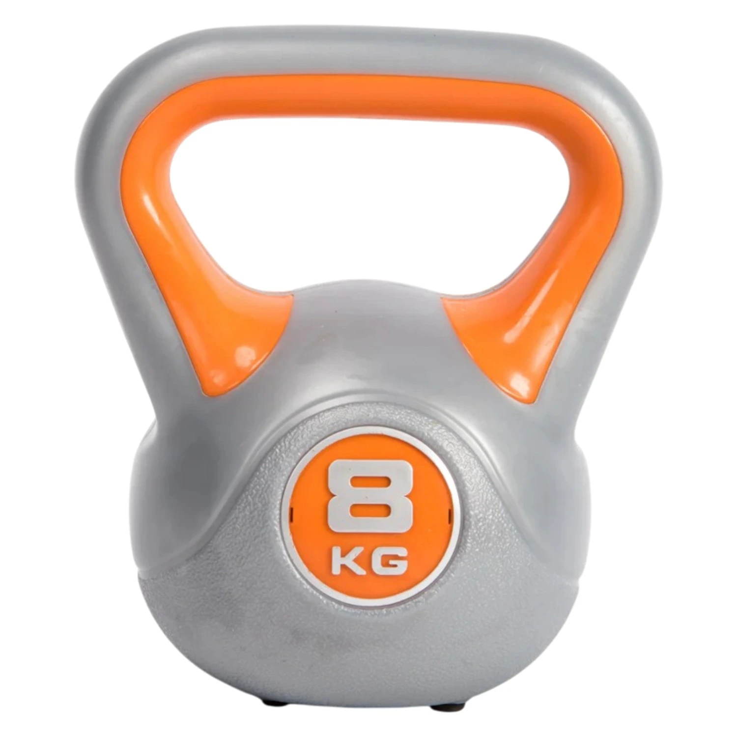 Pesa Rusa Kettlebell Plástica 8 kg Gris Oscuro Liveup LS2047/08/GY