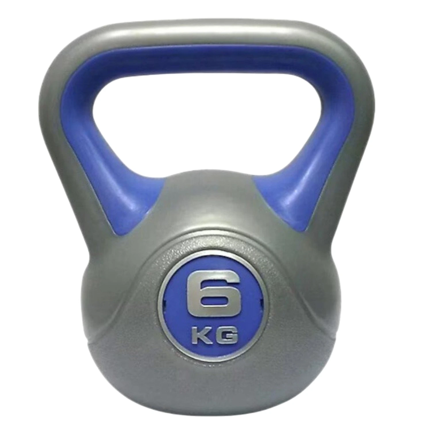 Pesa Rusa Kettlebell Plástica 6 kg Azul – Liveup LS2047/06/BU