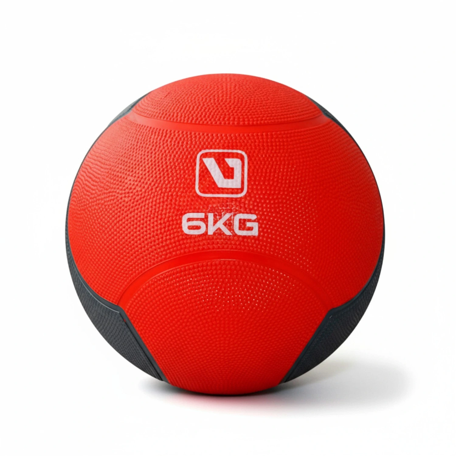 Pelota Medicinal LiveUp LS3006F 6 kg – Caucho Antideslizante para Entrenamiento de Core y Fuerza