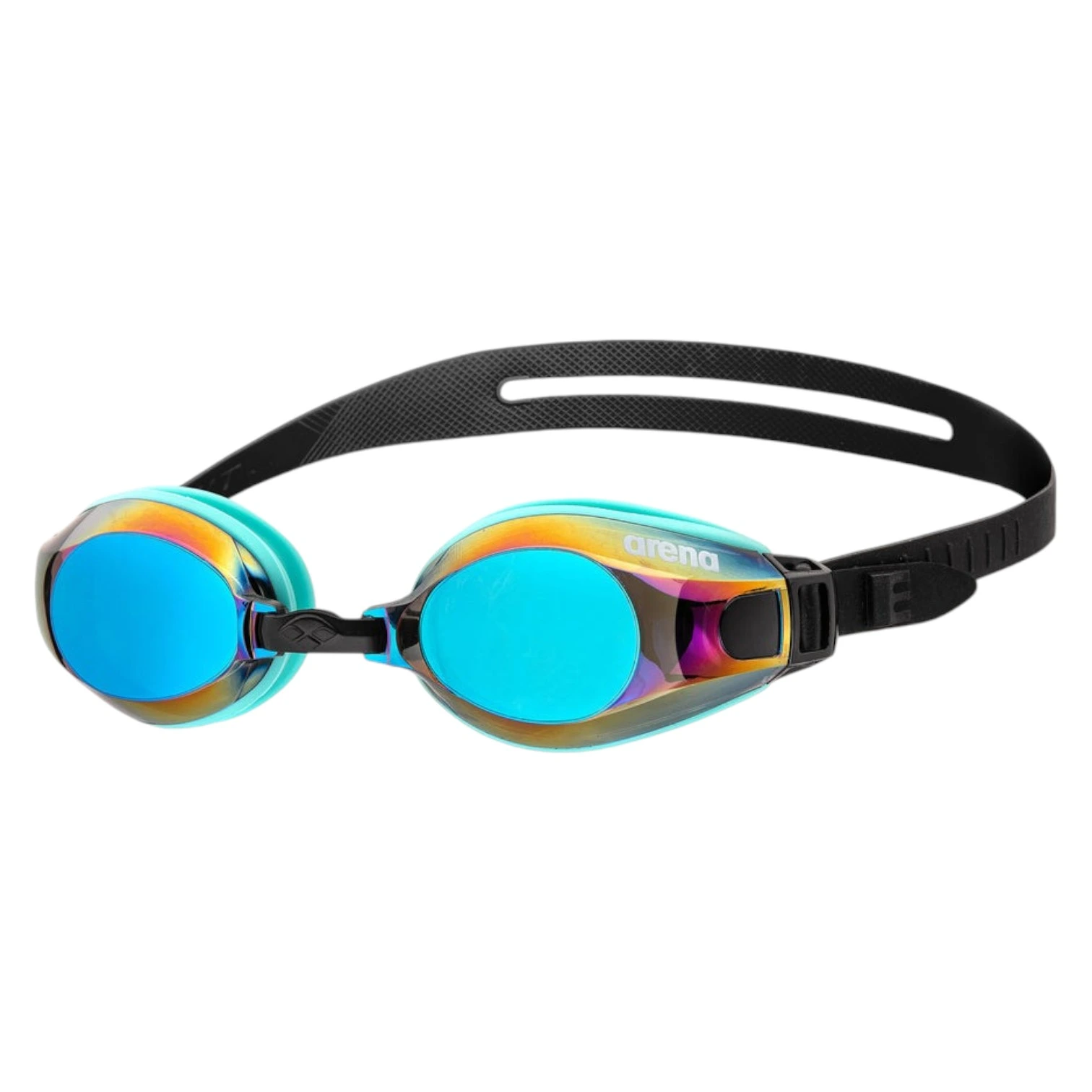 Lentes de Natación Adultos Arena Zoom X-Fit Mirror Turquesa/Negro