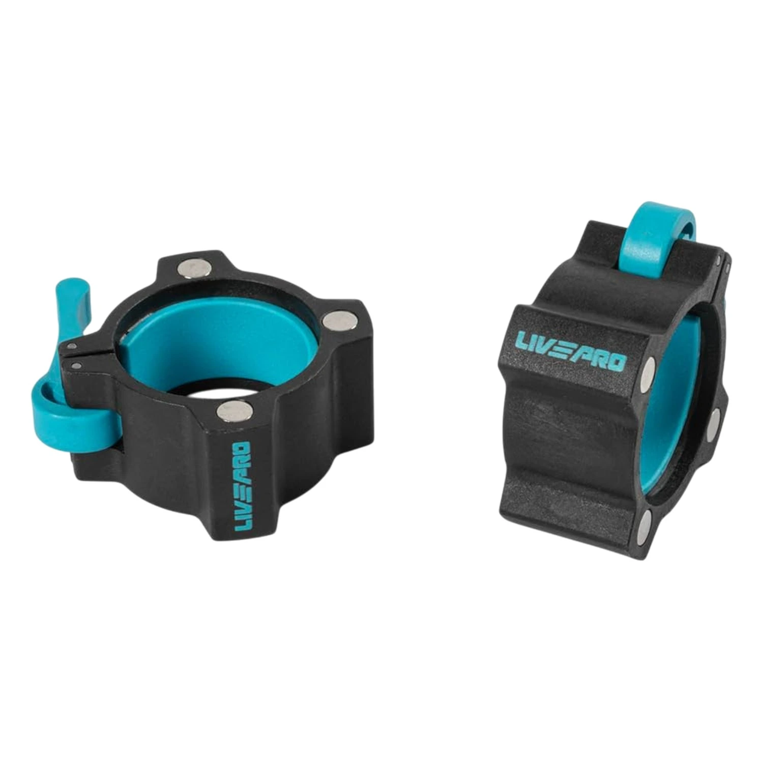 Topes Magnéticos Livepro LP8099 para Barra Olímpica 50 mm