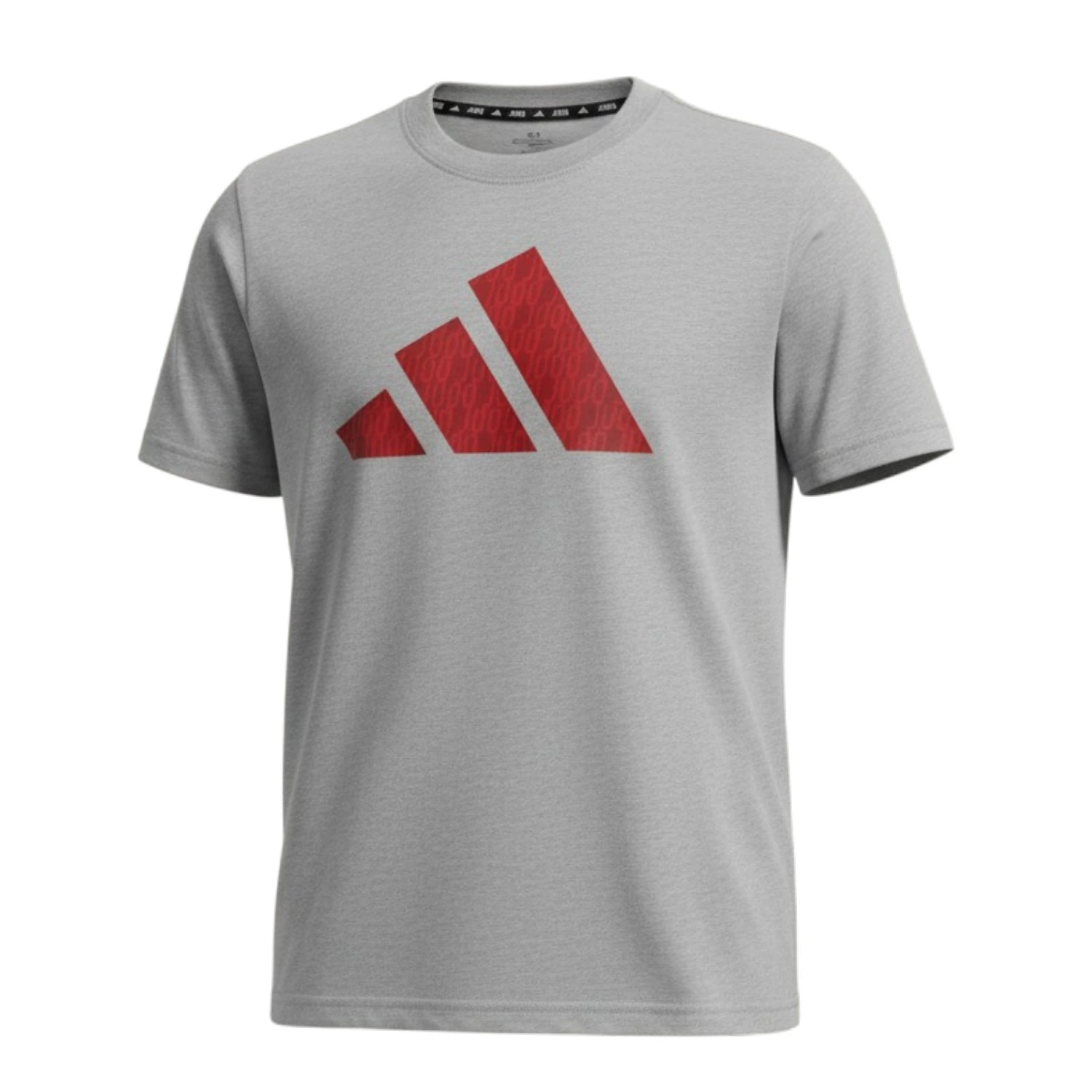 Remera Adidas Perfo Script CS Gris