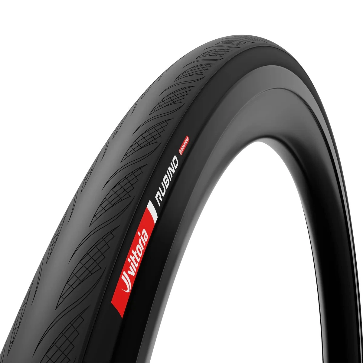 Cubierta Ruta Vittoria Rubino Tube Type Folding 700x28c Negra