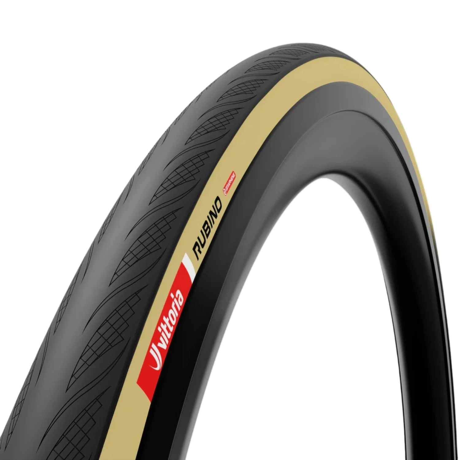 Cubierta Ruta Vittoria Rubino Tube Type Folding 700x28c Skinwall