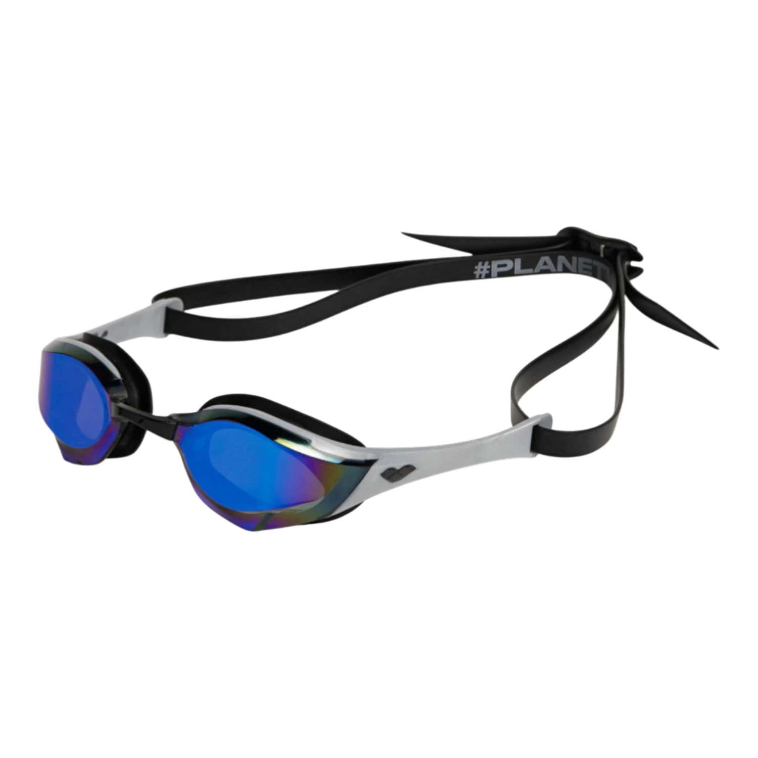 Lentes de Natación Arena Cobra Edge Swipe Mirror Blue Silver Black SW4 Competición Antivaho