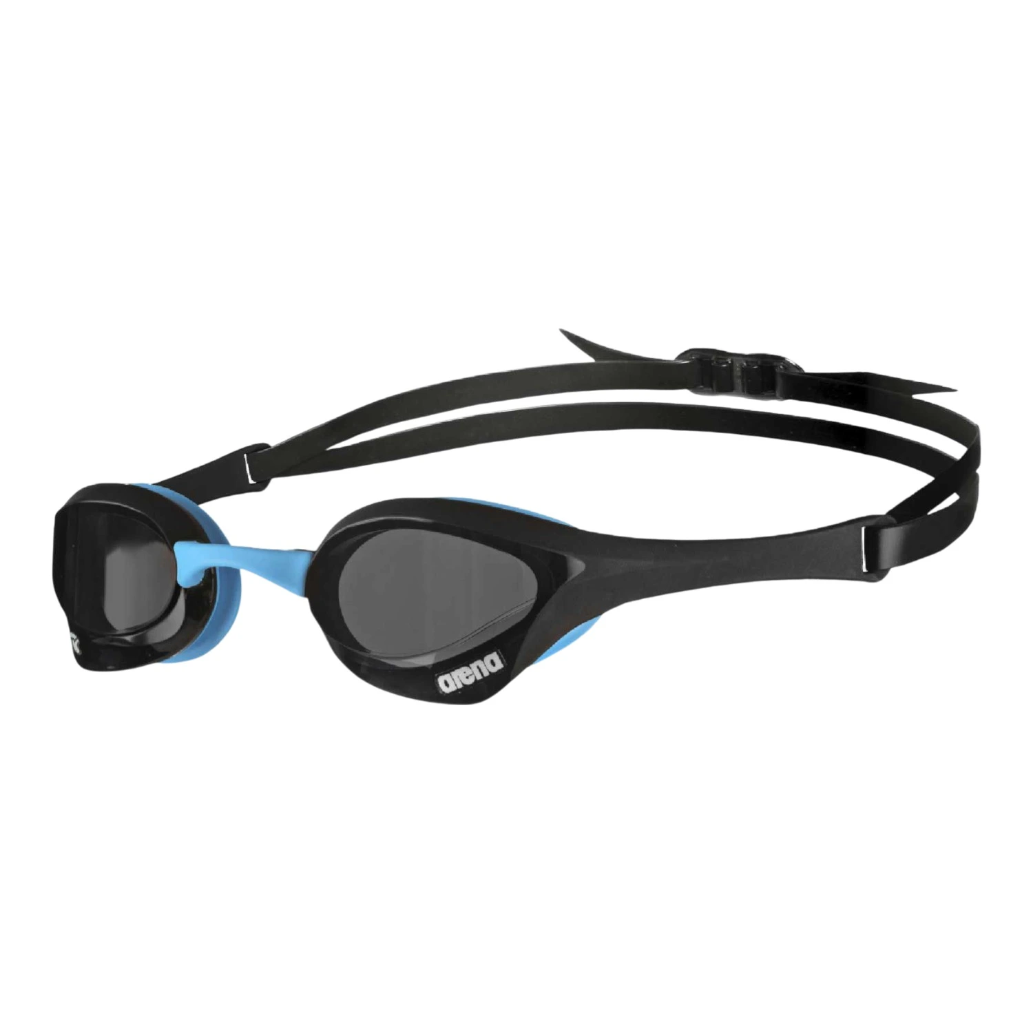 Lentes de Natación Arena Cobra Ultra Swipe Non Mirror Dark Smoke Black Blue Competición Antivaho