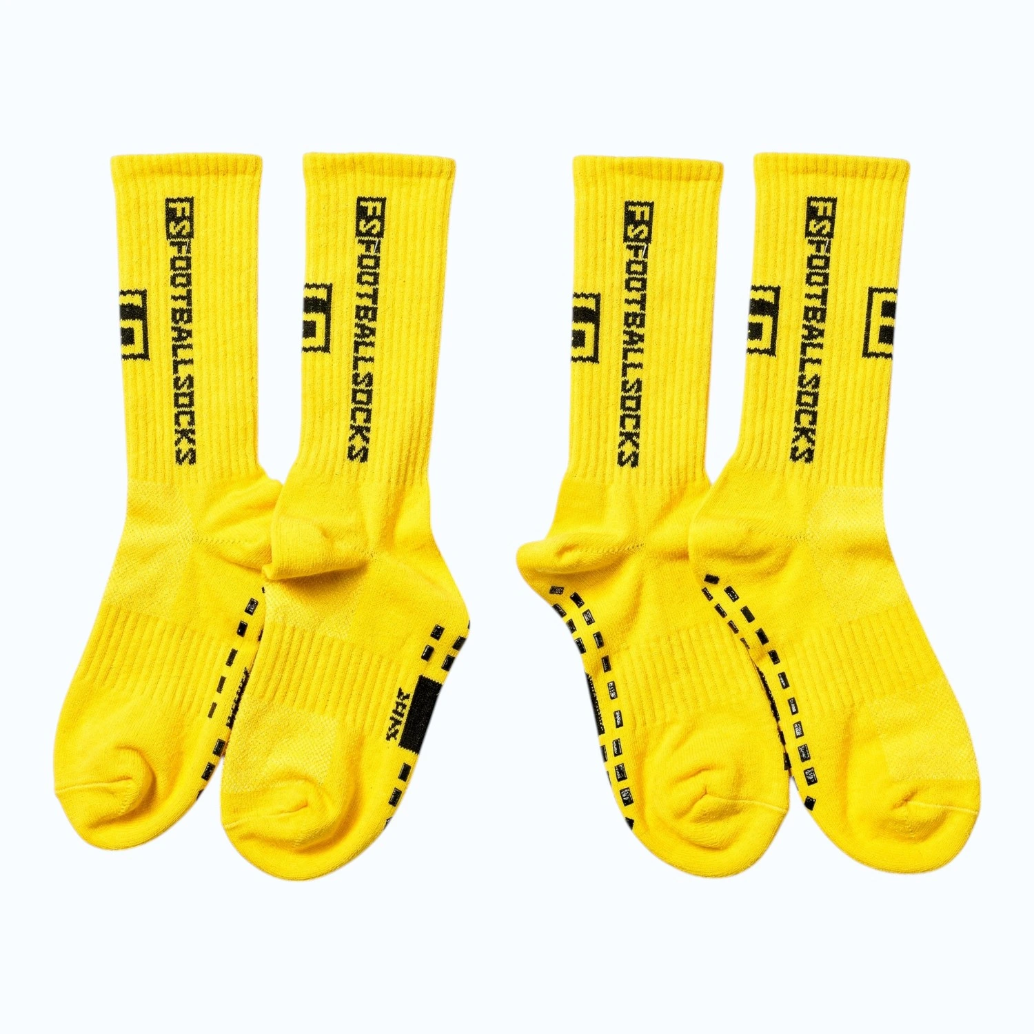 Kit x2 Medias Antideslizantes Fútbol Adulto Cortas Alto Rendimiento